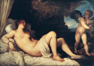 Titian Werke - Danae 1544 Nacktheit Tizian
